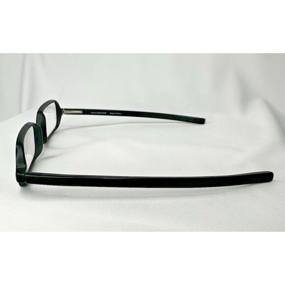 Moleskine Reading Glasses PD62 Black Diopter +1.00 Acetate Frame Spring Hinges - Picture 4 of 10